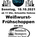 Weißwurst-Frühschoppen mit den Steinlach Stompers