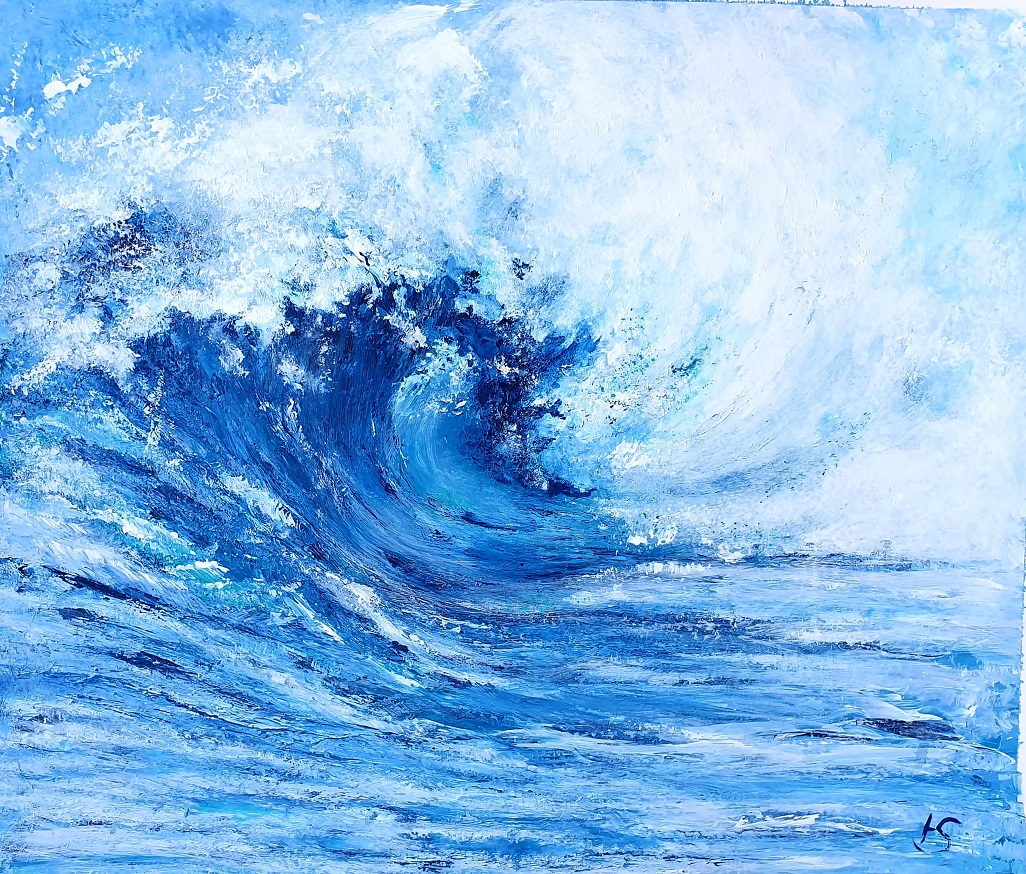 Fr. 24.06. Vernissage:  Mein wirkliches Blau - Versuche, das Meer zu erzählen - Henriette Diether