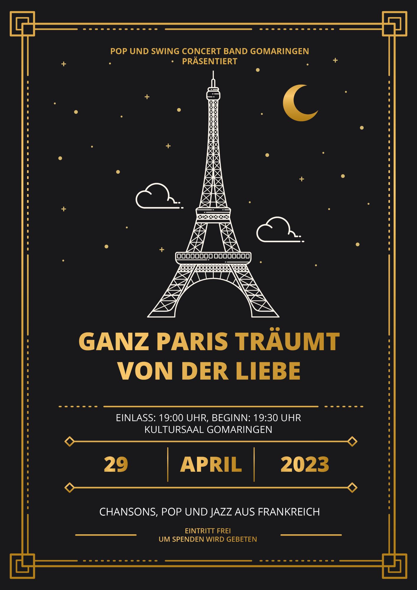Konzert 2023: \\\"Ganz Paris träumt von der Liebe\\\"