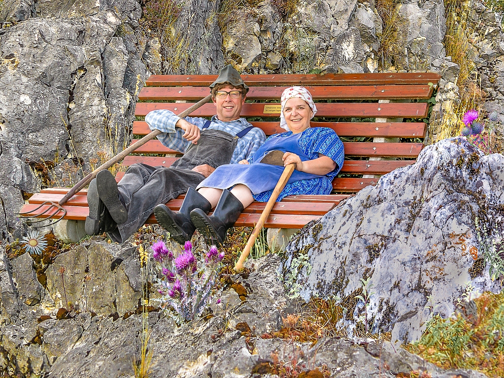 Hillu’s Herzdropfa und Friedel Kehrer-Schreiber \"Schtoi(reiche) Albschwoba\"