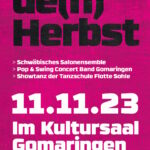 Tanz de(n) Herbst 2023 -  Der Gomaringer Tanzball