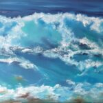 VHS Gomaringen - Stimmungsbilder- Intuitiv und abstrakt malen mit Henriette S.- 26.01.24-27.01.2024