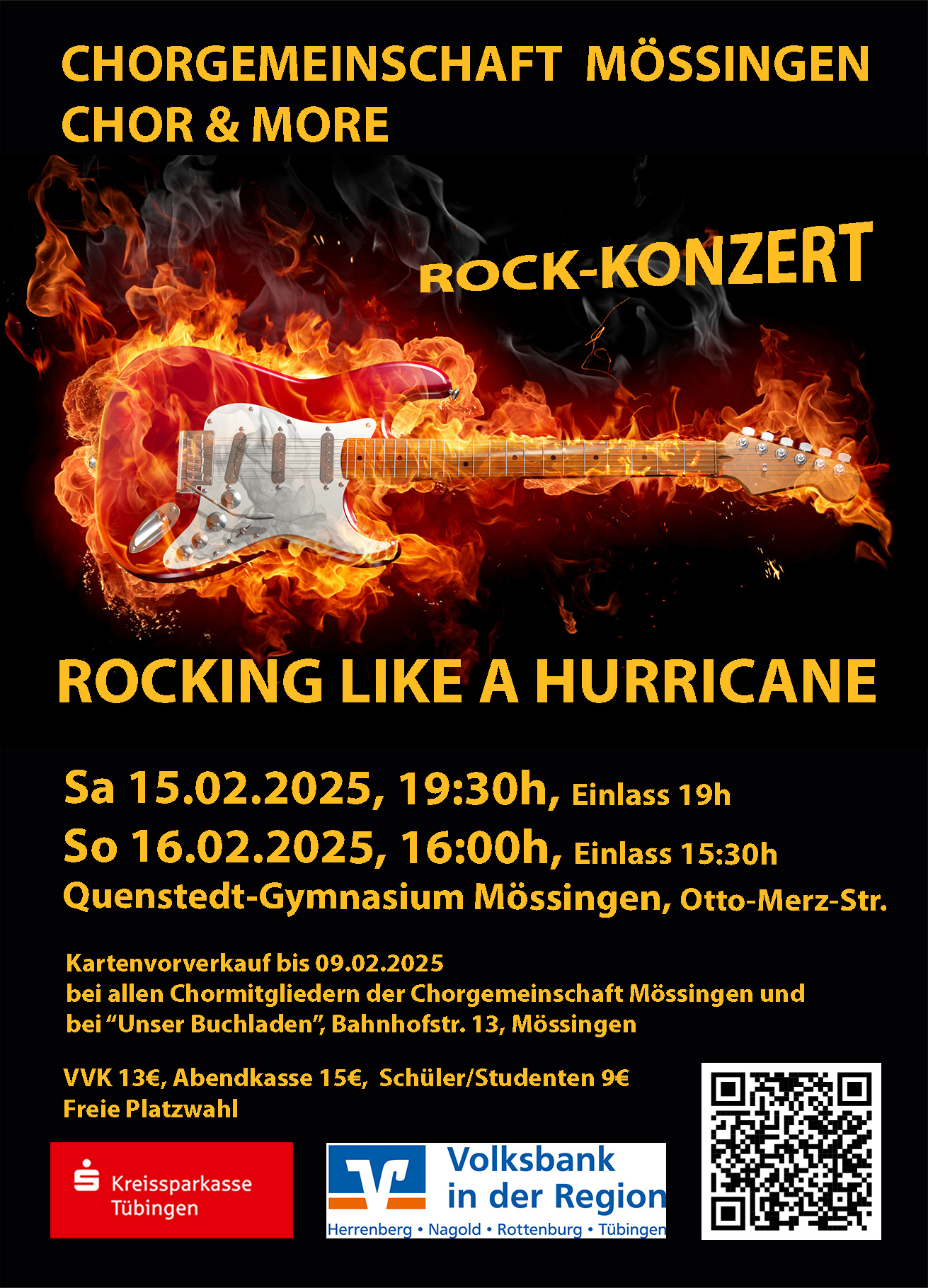 Rock-Konzert "Rocking like a Hurricane"