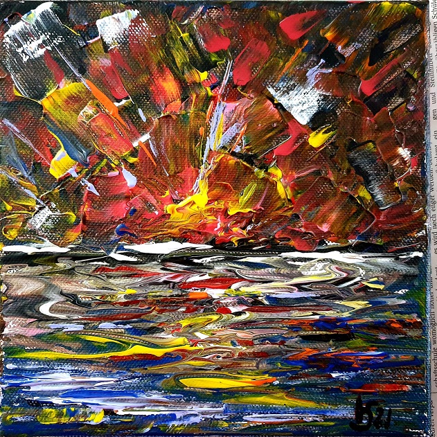 15./16.08. - 2tg. Malkurs im Atelier am Schloss Gomaringen mit Henriette - Impulse und Zwischenräume