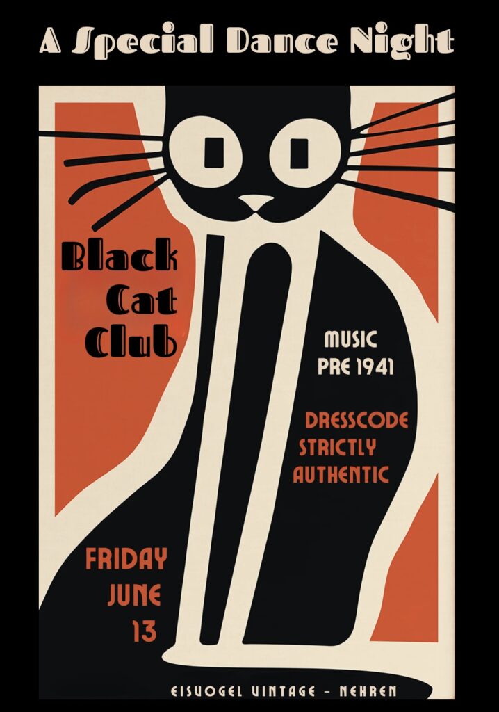 Fr. 13.06.25 Black Cat Club - Cafe Eisvogel Vintage in Nehren