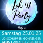 Samstag, 25.10.2025 ab 20:00 Uhr - Lok41 Party Music mit DJ Hollexx