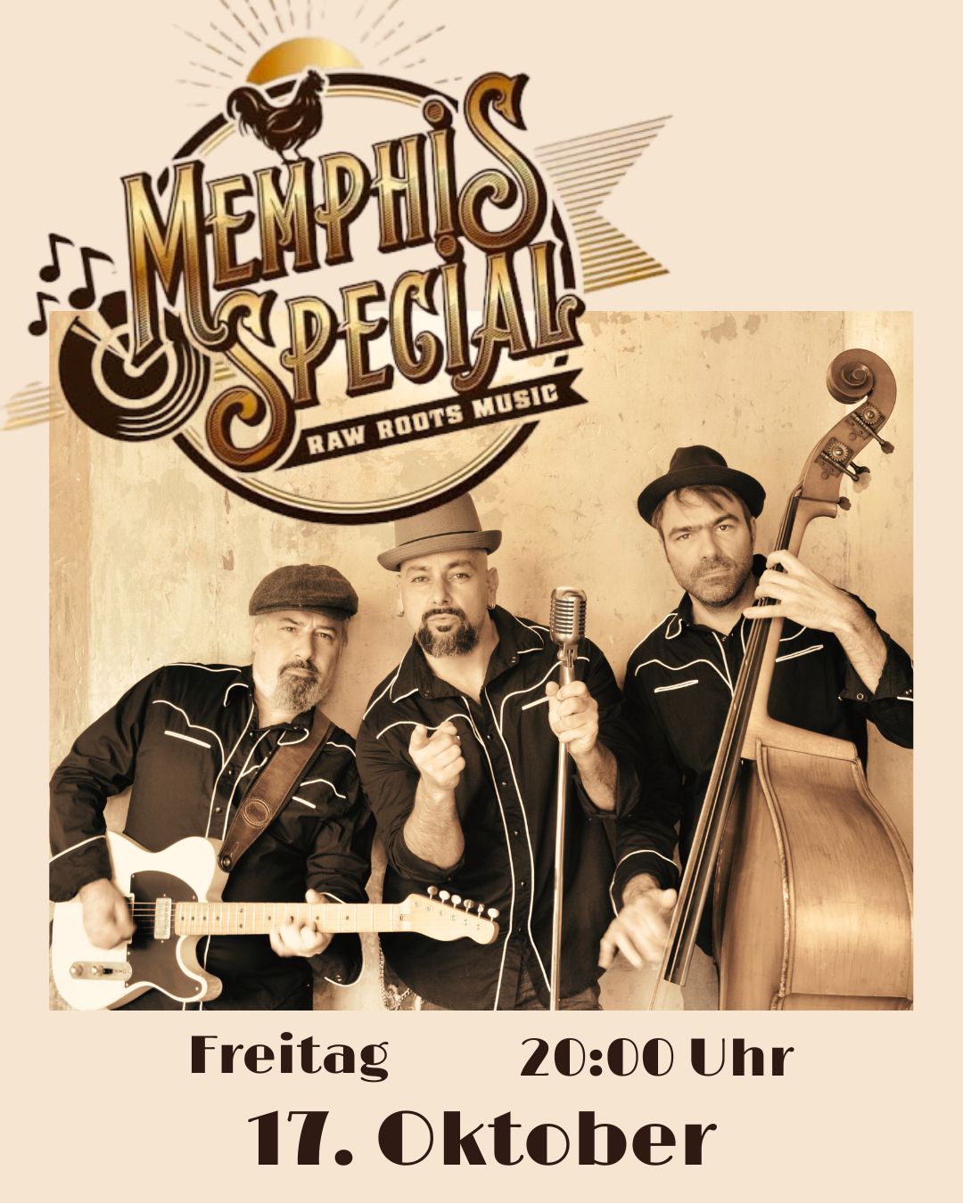 Memphis Special Trio - Raw Roots Music & Rockn Roll