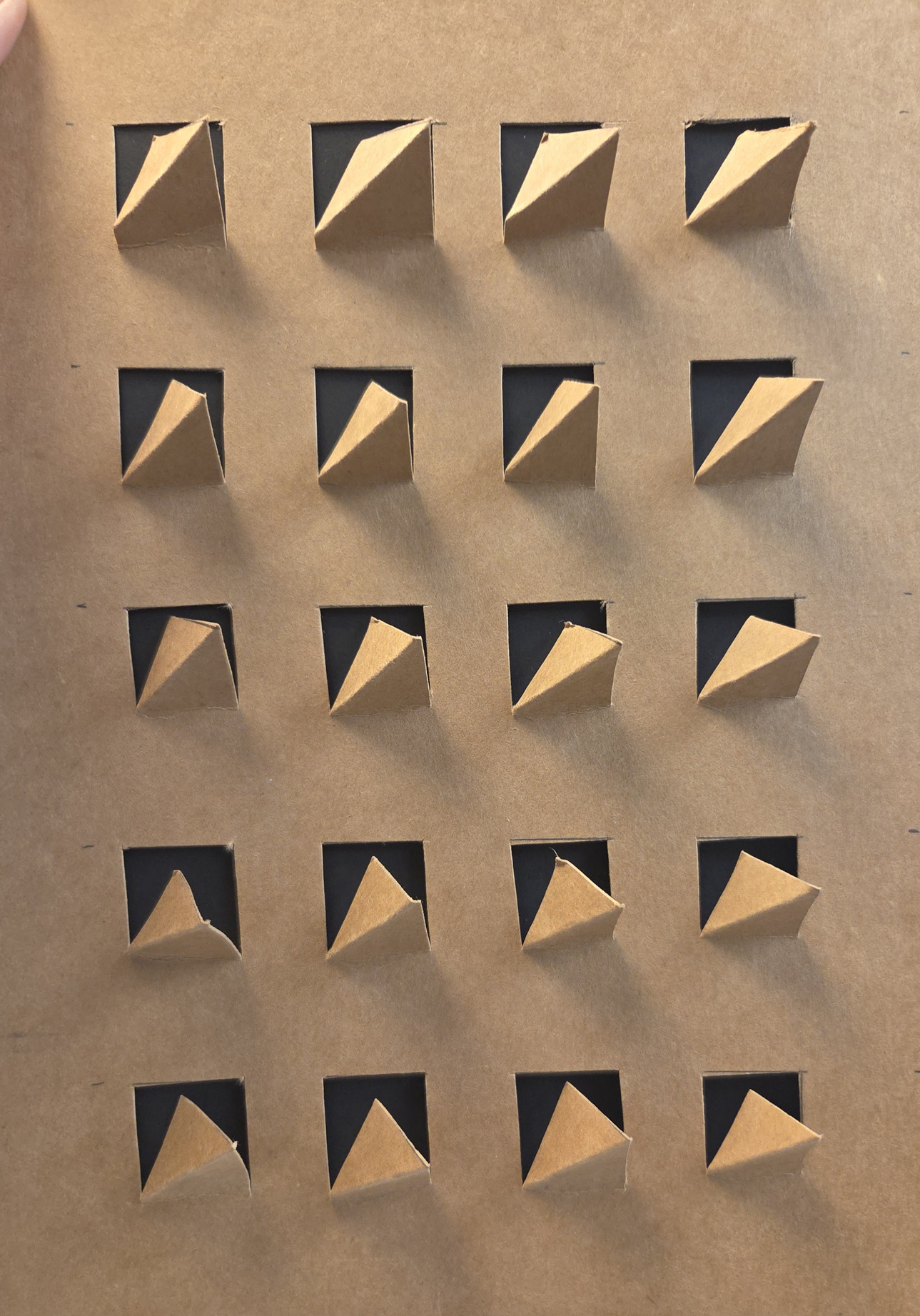 Papierexperimente Teil 3 - aus 2D mach 3D