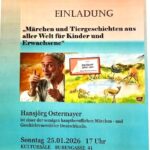 Kulturforum Nehren: Hansjörg Ostermayer , Märchen und Geschichtenerzähler
